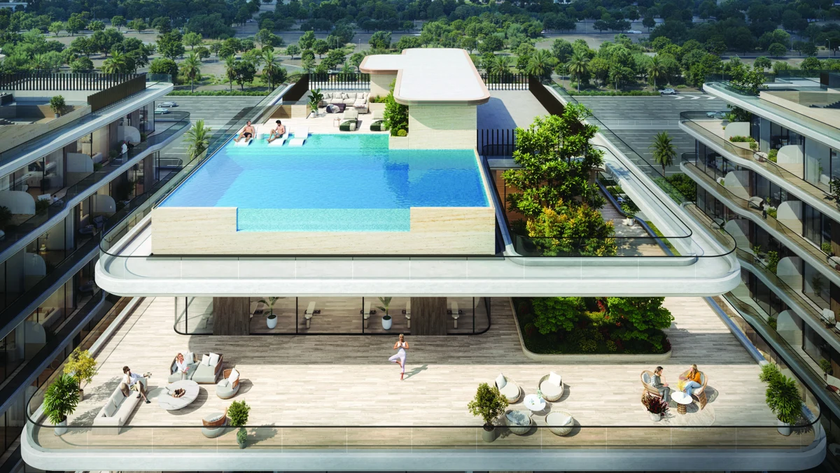 Gate Eleven — Infinity pool — terrace