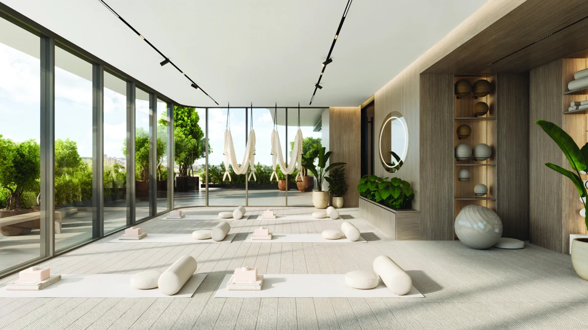 Gate Eleven — Yoga room