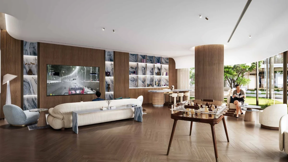 Kaïa Residences — Gaming lounge