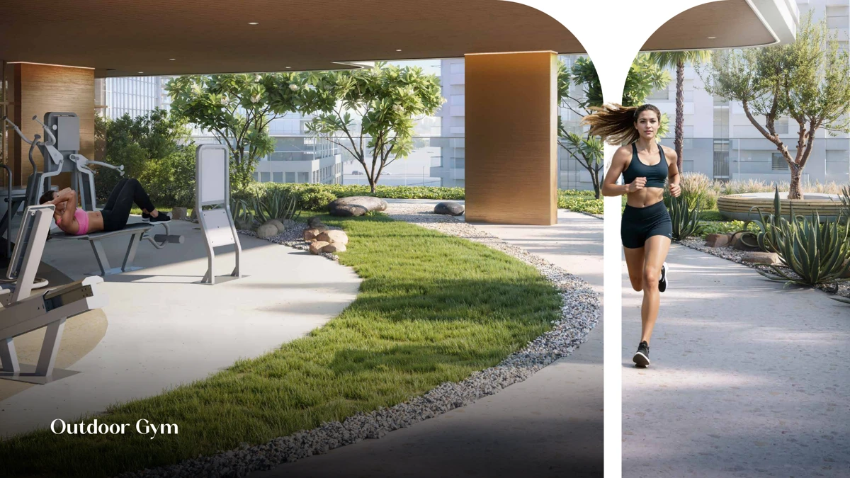 Kaïa Residences — Outdoor gym