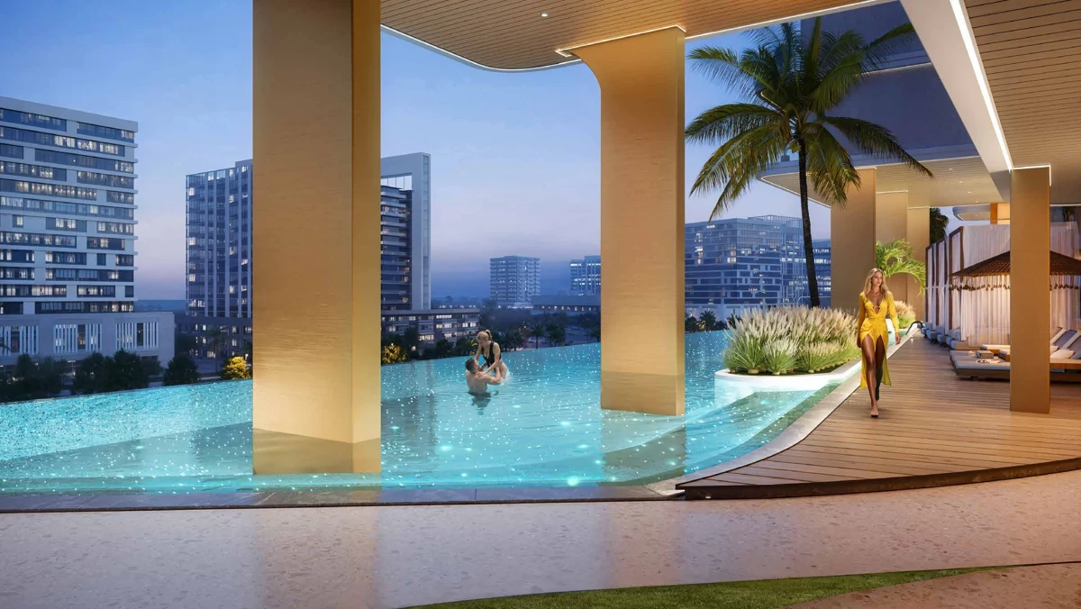 Kaïa Residences — Crystal infinity pool